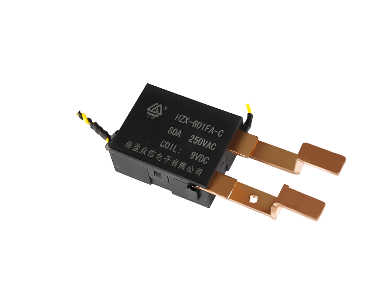 Relé de enganche magnético con capacidad de conmutación de 80 A y 250 VCA