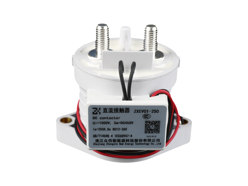 Contactor de corriente continua HV con encapsulación epoxi ZXEV01-250A