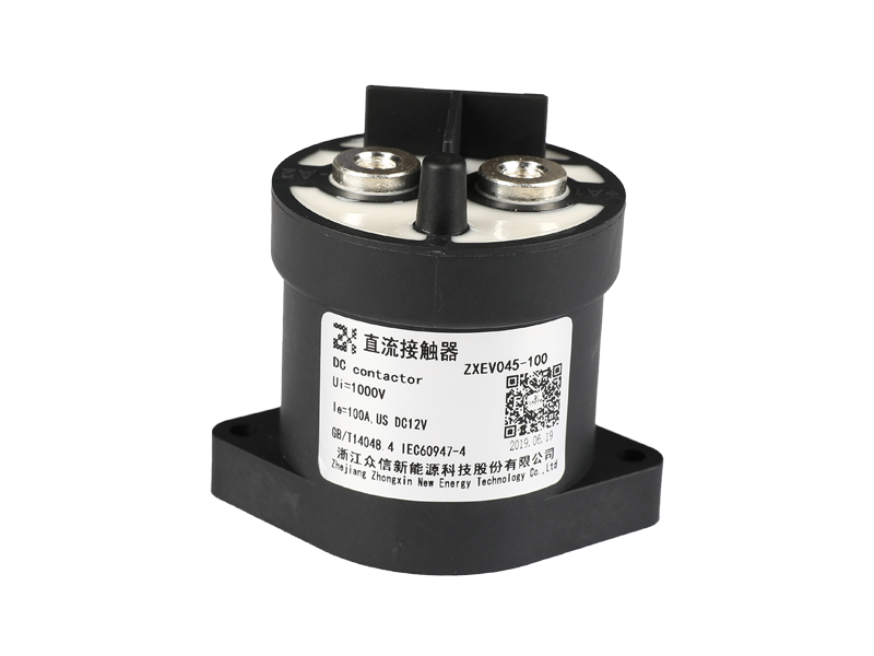 Contactor CC de presión media de 12 V con encapsulación epoxi ZXEV045-100A